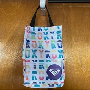 Roxy Colorful Logo Lunch Tote